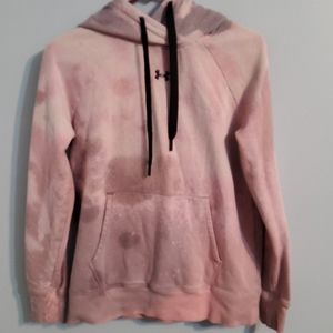 Under Armour size small tye dyed hoodie top vguc